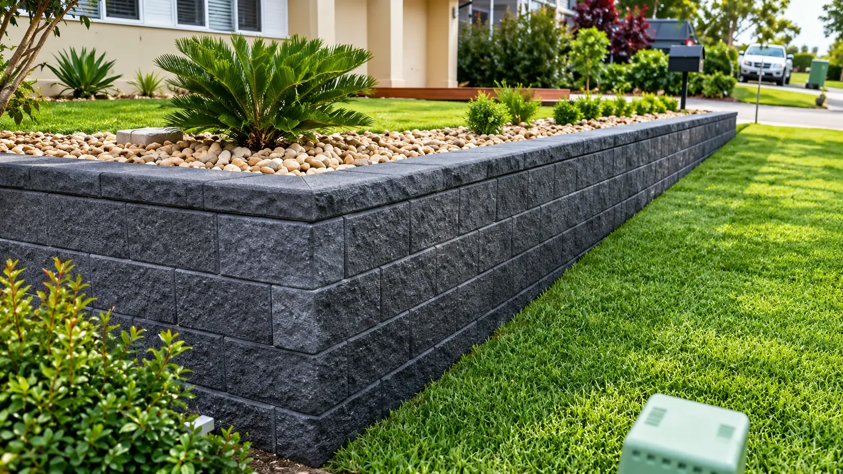 Heavy-duty engineered segmental retaining wall
